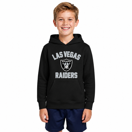 Las Vegas Raiders Youth Gameday Hoodie Sweatshirt - Black