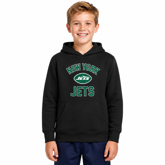 New York Jets Youth Gameday Hoodie Sweatshirt - Forest Green
