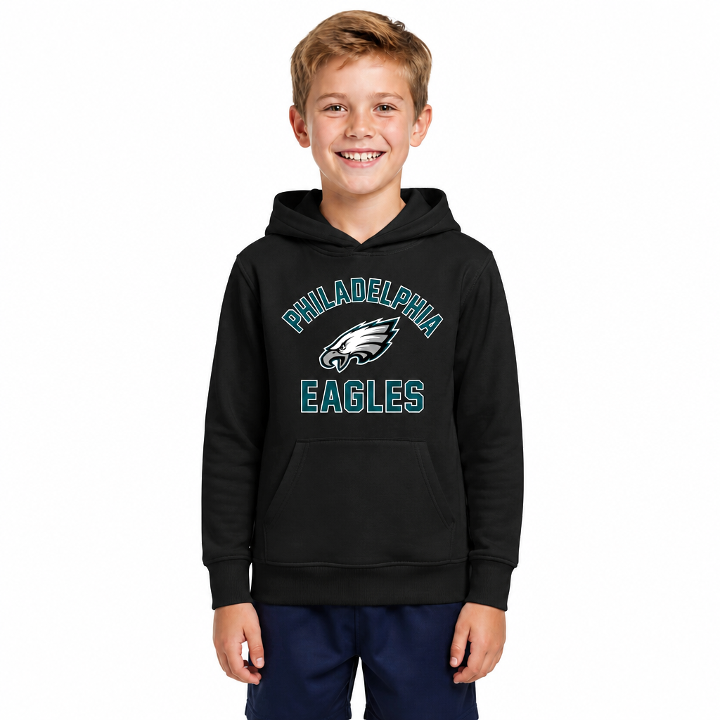 Philadelphia Eagles Youth Gameday Hoodie Sweatshirt - Kelly Green
