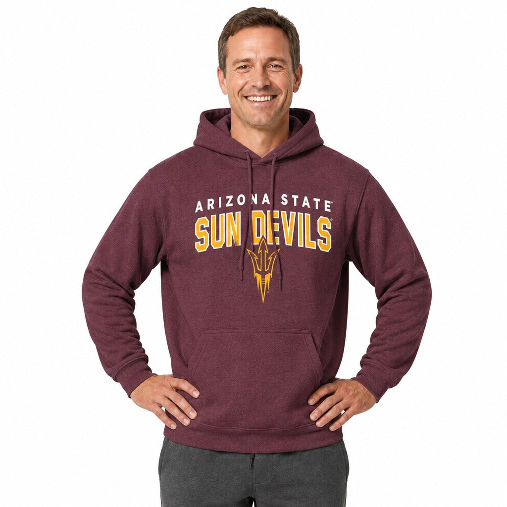 Arizona State Sun Devils  Starting Fresh Fleece Hoodie - Maroon Heather