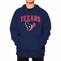 Houston Texans NFL Youth Home Team Hoodie- Kids Hooded Sweatshirt - Navy