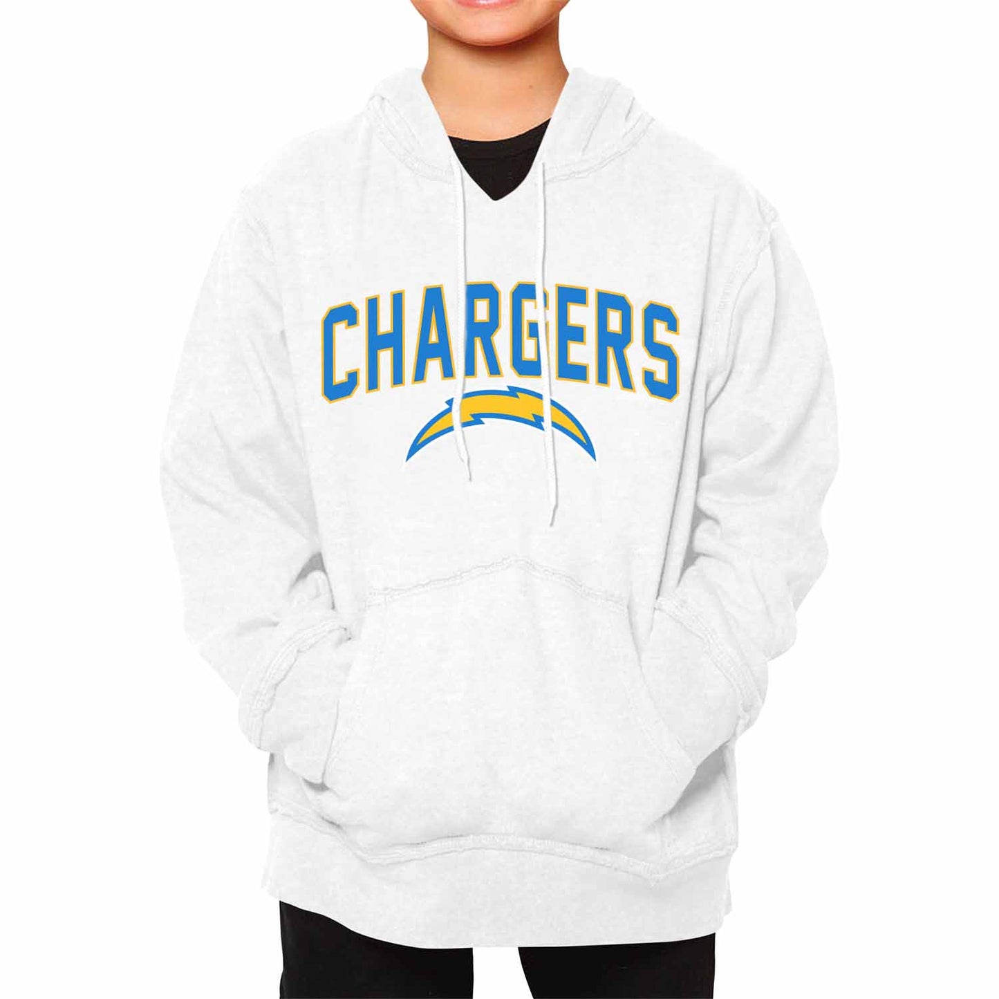 Los Angeles Chargers NFL Youth Home Team Hoodie- Kids Hooded Sweatshirt - White