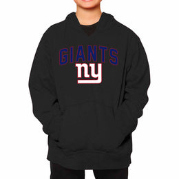 New York Giants NFL Youth Home Team Hoodie- Kids Hooded Sweatshirt - Black