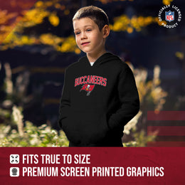 Tampa Bay Buccaneers NFL Youth Home Team Hoodie- Kids Hooded Sweatshirt - Black