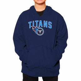 Tennessee Titans NFL Youth Home Team Hoodie- Kids Hooded Sweatshirt - Navy