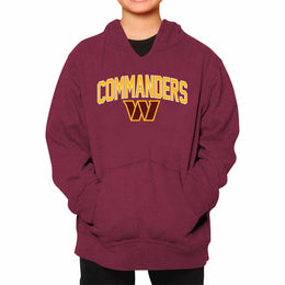 Washington Commanders NFL Youth Home Team Hoodie- Kids Hooded Sweatshirt - Maroon