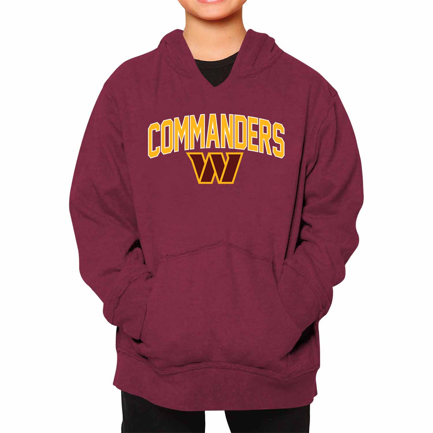 Washington Commanders NFL Youth Home Team Hoodie- Kids Hooded Sweatshirt - Maroon