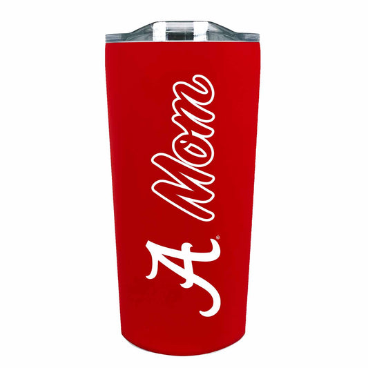 Alabama Crimson Tide  Mom Stainless Steel Tumbler - Crimson
