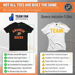 Anaheim Ducks NHL Gameday T-Shirt - Black