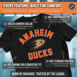 Anaheim Ducks NHL Gameday T-Shirt - Black
