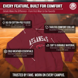 ARK Arch & Logo Gameday Hoodie - Cardinal