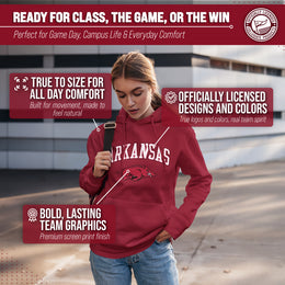 ARK Arch & Logo Gameday Hoodie - Cardinal