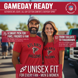 Atlanta Falcons NFL Adult Gameday T-Shirt - Red