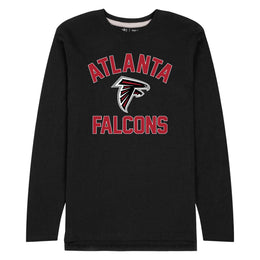 Atlanta Falcons NFL Gameday Adult Long Sleeve Shirt - Black