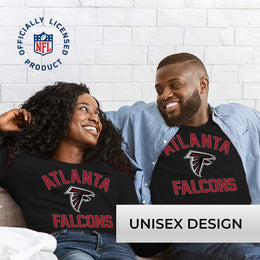 Atlanta Falcons NFL Gameday Adult Long Sleeve Shirt - Black