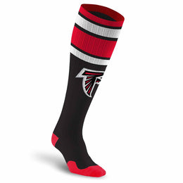 Atlanta Falcons NFL Adult Knee High-Performance Socks - Black