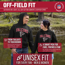 Atlanta Falcons NFL Home Team Hoodie - Black