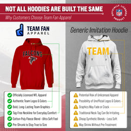 Atlanta Falcons NFL Home Team Hoodie - Red