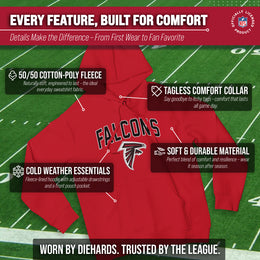 Atlanta Falcons NFL Home Team Hoodie - Red