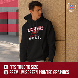 Tampa Bay Buccaneers NFL Core Fan Adult Hooded Sweatshirt - Black