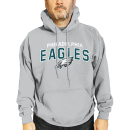 Philadelphia Eagles NFL Adult Unisex Starting Fresh Ultra Soft Fleece Hooded Sweatshirt - Athletic Heather