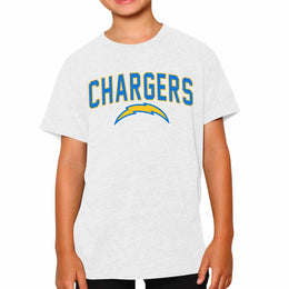 Los Angeles Chargers NFL Youth Home Team Tee- Youth Pro Football T-Shirt For Boys & Girls Kids clothes - White