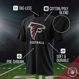 Atlanta Falcons NFL Youth Run City Tee - Black