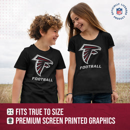 Atlanta Falcons NFL Youth Run City Tee - Black