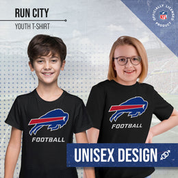 Buffalo Bills NFL Youth Run City Tee - Black
