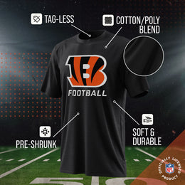 Cincinnati Bengals NFL Youth Run City Tee - Black