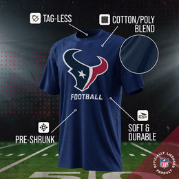 Houston Texans NFL Youth Run City Tee - Navy
