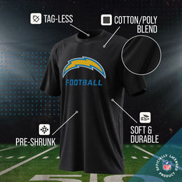Los Angeles Chargers NFL Youth Run City Tee - Black