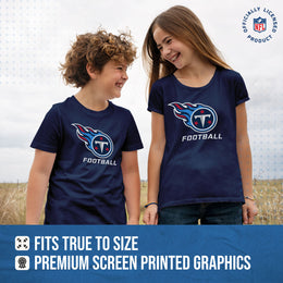 Tennessee Titans NFL Youth Run City Tee - Navy