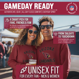 Arizona Cardinals NFL Adult Gameday Football Crewneck Sweatshirt - Cardinal