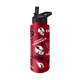 Arizona Cardinals NFL 34oz Quencher Stainless Steel Insulated Water Bottle - Cardinal