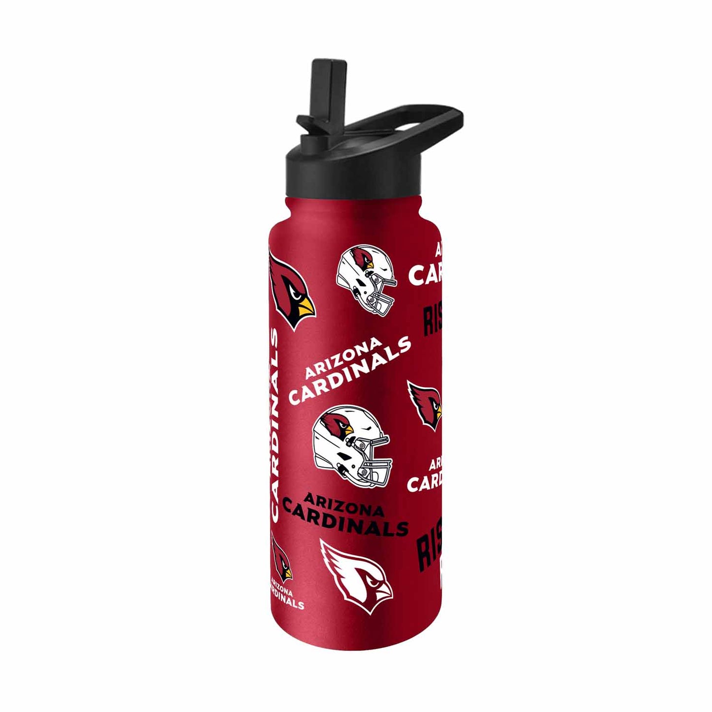 Arizona Cardinals NFL 34oz Quencher Stainless Steel Insulated Water Bottle - Cardinal