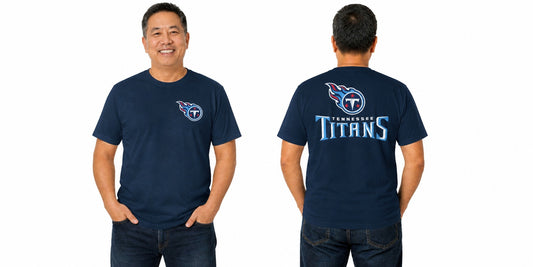 Tennessee Titans  Final Countdown T-Shirt Men Women - Navy