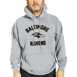 Baltimore Ravens Team Fan Apparel NFL  Gameday Hoodie - Sport Gray