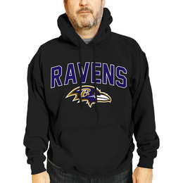 Baltimore Ravens NFL Home Team Hoodie - Black