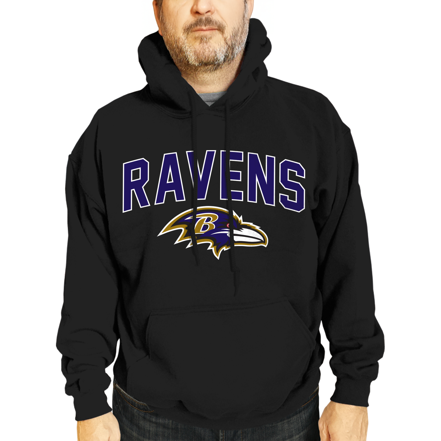 Baltimore Ravens NFL Home Team Hoodie - Black