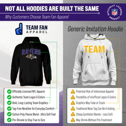 Baltimore Ravens NFL Home Team Hoodie - Black