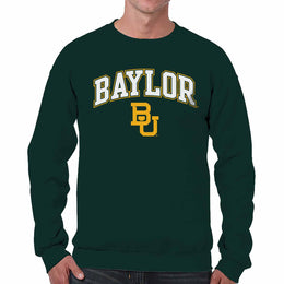 Baylor Bears Adult Arch & Logo Soft Style Gameday Crewneck Sweatshirt - Green