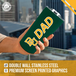 Baylor Bears NCAA Stainless Steel Travel Tumbler for Dad - Green