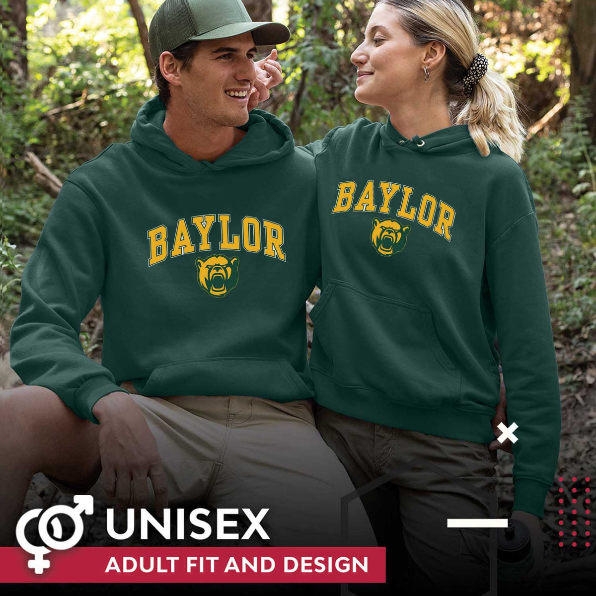 BAY Arch & Logo Gameday Hoodie - Green