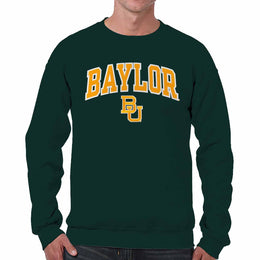 Baylor Bears Adult Tackle Twill Crewneck - Green