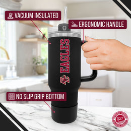 Boston College Eagles College & University 40 oz Travel Tumbler With Handle - Black