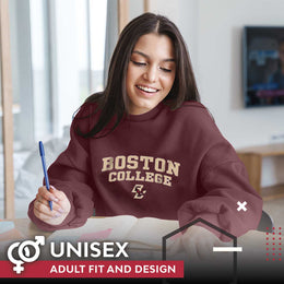 Boston College Eagles Boston College Sweatshirt Crewneck for Men and Women - Maroon