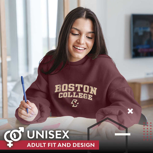 Boston College Eagles Boston College Sweatshirt Crewneck for Men and Women - Maroon
