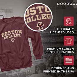 Boston College Eagles Boston College Sweatshirt Crewneck for Men and Women - Maroon