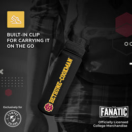 Bethune-Cookman University NCAA Stainless Steel Water Bottle - Black